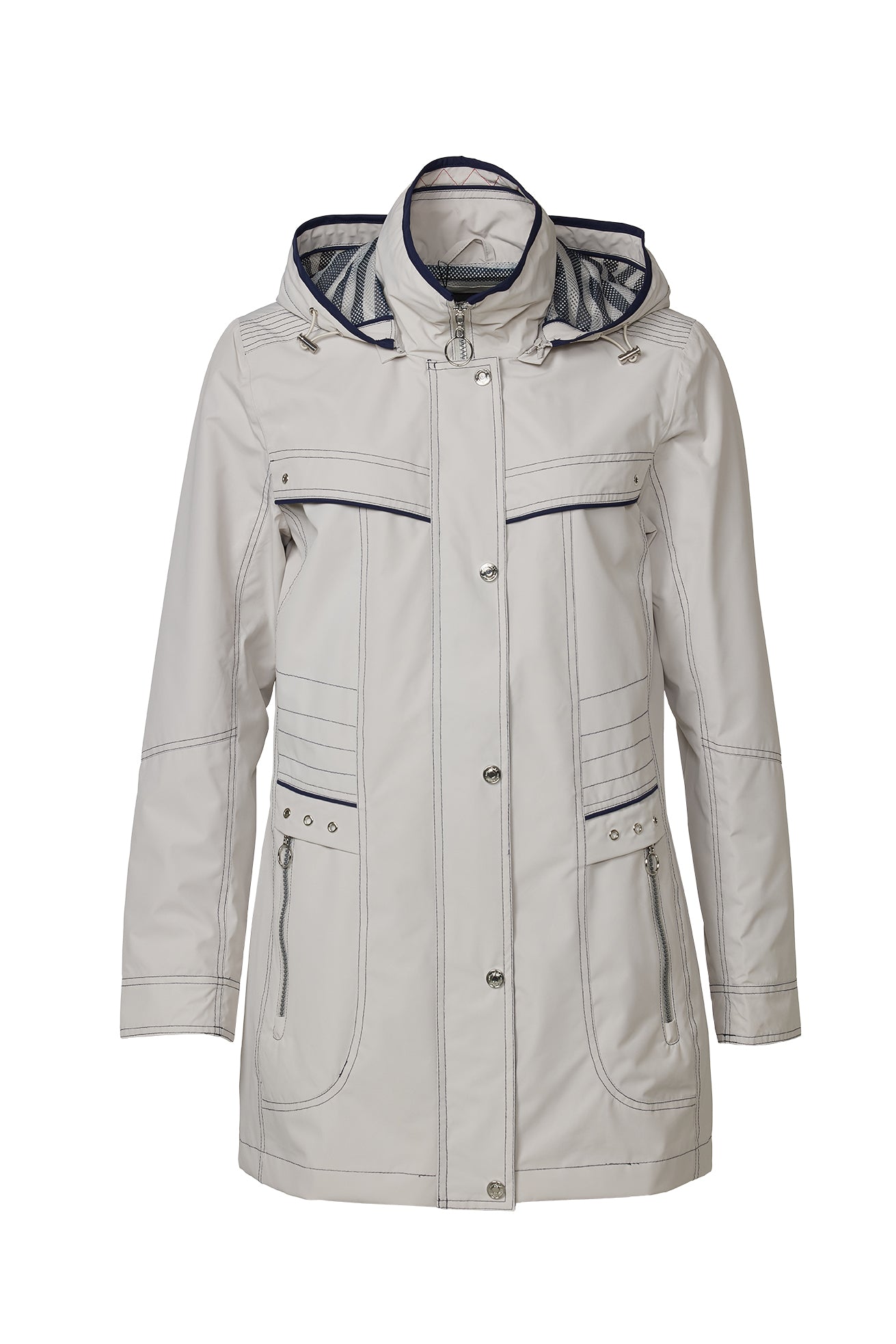 Windfield / Danwear Bea Forårsjakke 0208 Sand/Navy