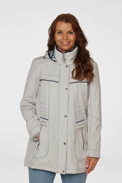 Windfield / Danwear Bea Forårsjakke 0208 Sand/Navy