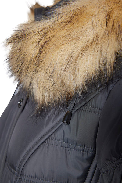 Windfield / Danwear Calina Vinterjakker 29 Dark grey