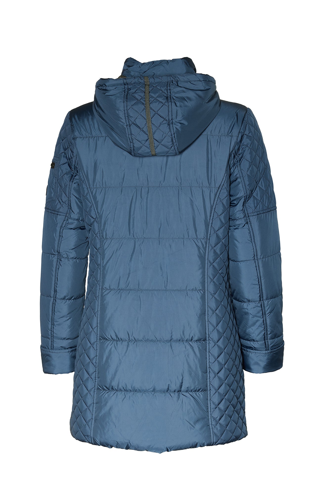 Windfield / Danwear Ester Vinterjakker 4129 Blue/Dark Grey