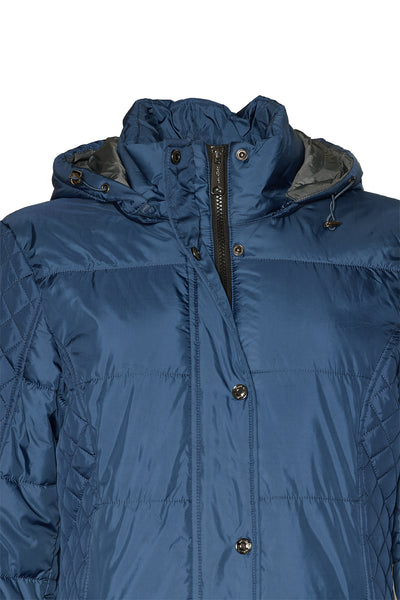 Windfield / Danwear Ester Vinterjakker 4129 Blue/Dark Grey