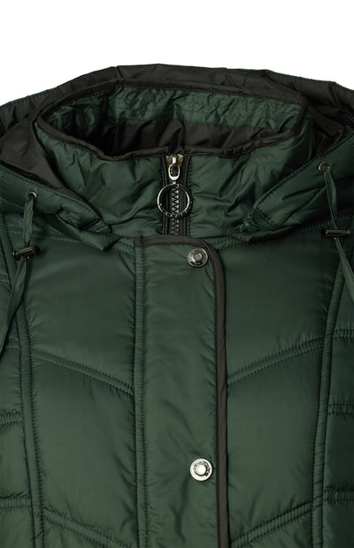 Windfield / Danwear Hella Vinterjakker 14/09 Bottlegreen/Black