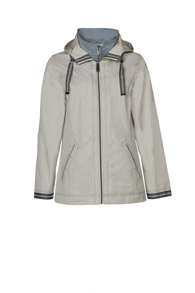 Windfield / Danwear Daisy Forårsjakke 01/21 Sand/Light Blue