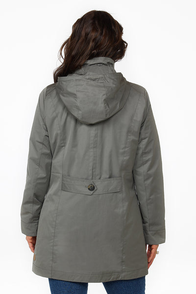 Windfield / Danwear Dana Forårsjakke 29/01 Light Grey/Sand