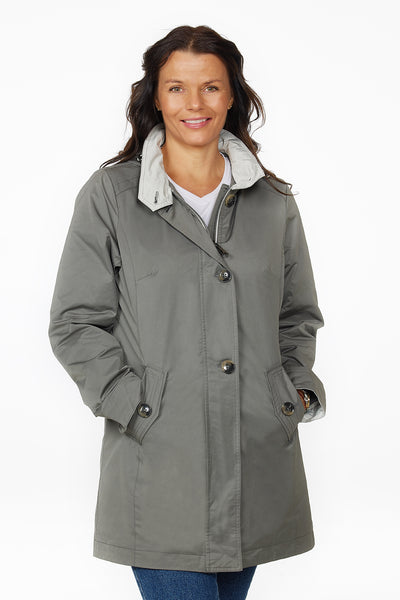 Windfield / Danwear Dana Forårsjakke 29/01 Light Grey/Sand