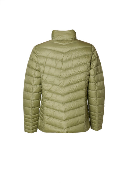Windfield / Danwear Venessa Lette dunjakker 0414 Sage/Olivine