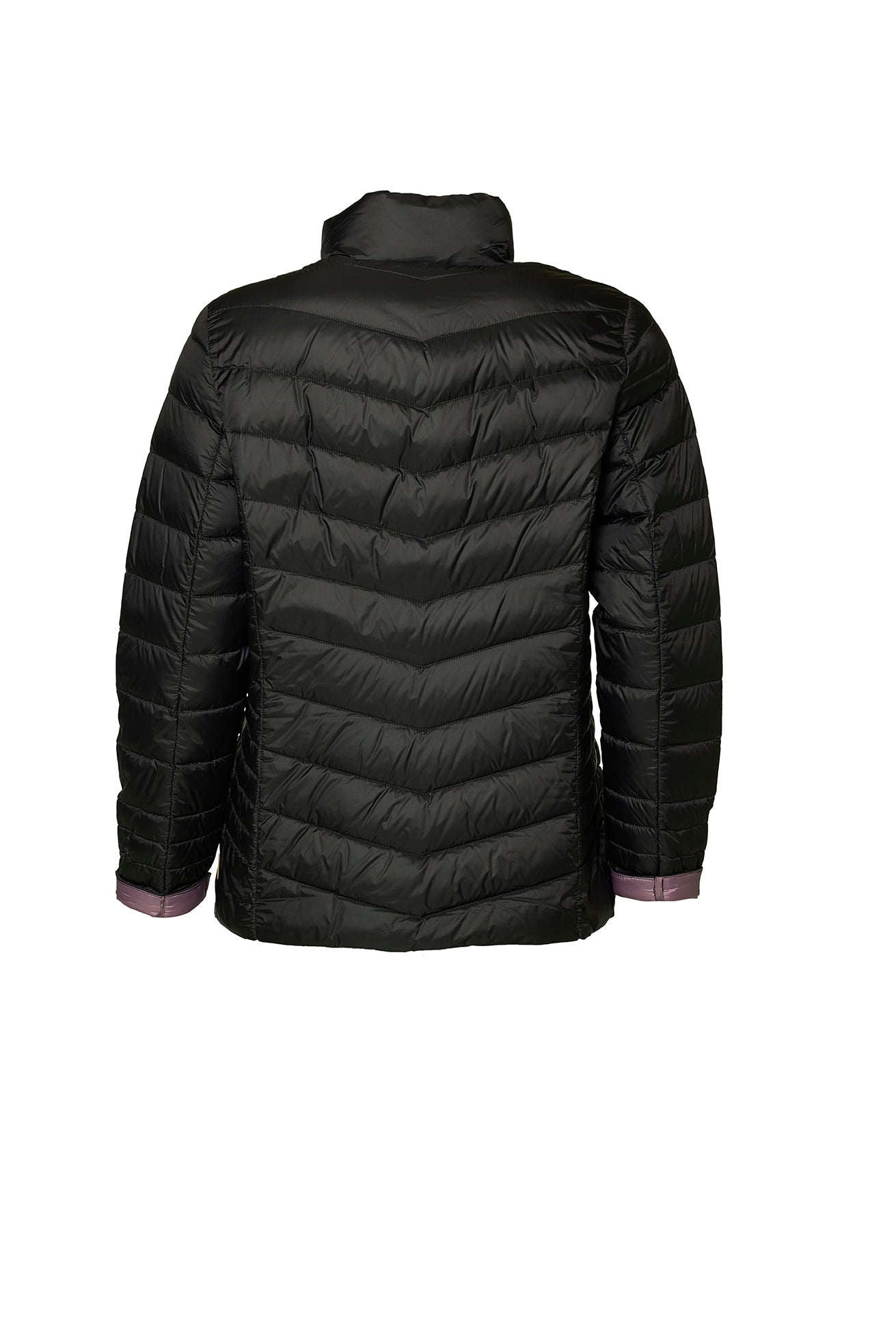 Windfield / Danwear Venessa Lette dunjakker 0936 Black/Lavender