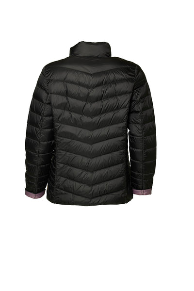 Windfield / Danwear Venessa Lette dunjakker 0936 Black/Lavender