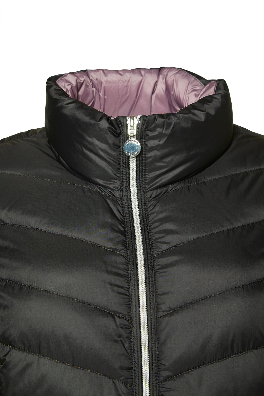 Windfield / Danwear Venessa Lette dunjakker 0936 Black/Lavender