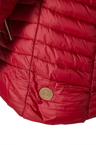 Windfield / Danwear Venessa Lette dunjakker 1651 Red/Heavenblue