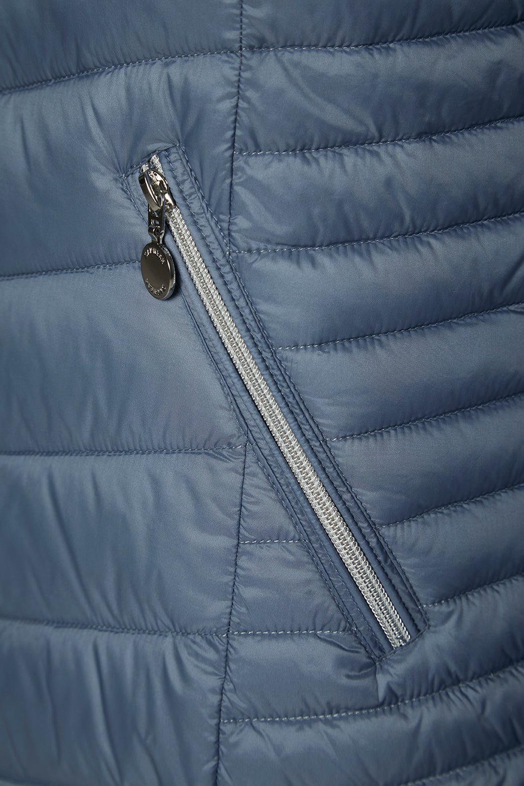 Windfield / Danwear Venessa Lette dunjakker 2129 Lightblue/Grey