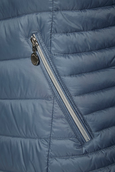 Windfield / Danwear Venessa Lette dunjakker 2129 Lightblue/Grey